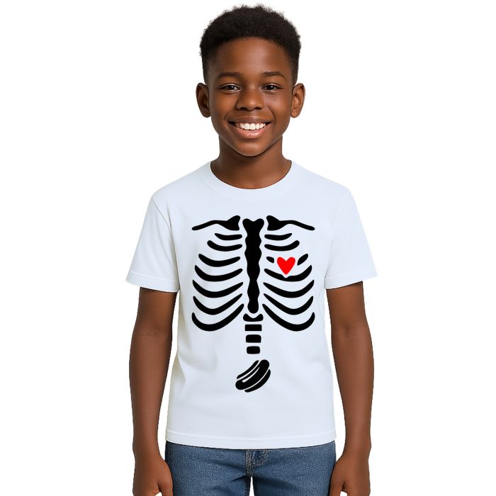 Camiseta Esqueleto Raio X Hot Dog Estampa Personalizada
