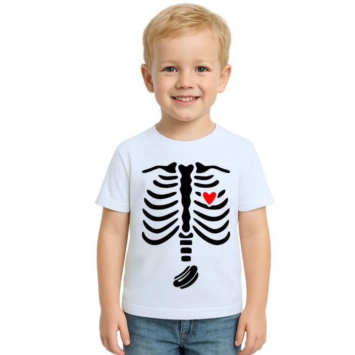 Camiseta Esqueleto Raio X Hot Dog Estampa Personalizada