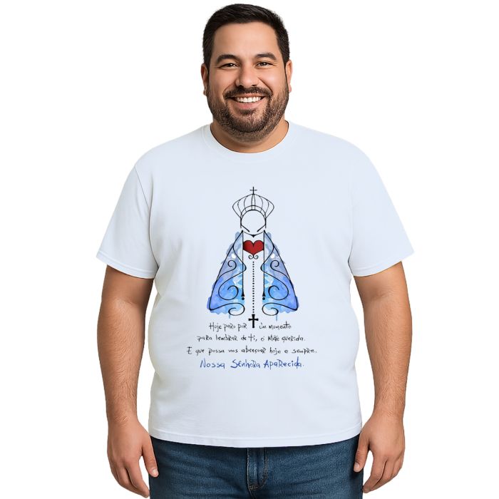 Camiseta Nossa Senhora De Aparecida Mãe Personalizada
