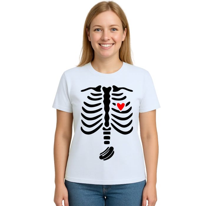 Camiseta Esqueleto Raio X Hot Dog Estampa Personalizada