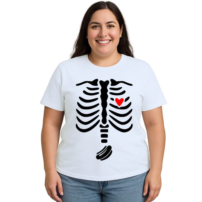 Camiseta Esqueleto Raio X Hot Dog Estampa Personalizada