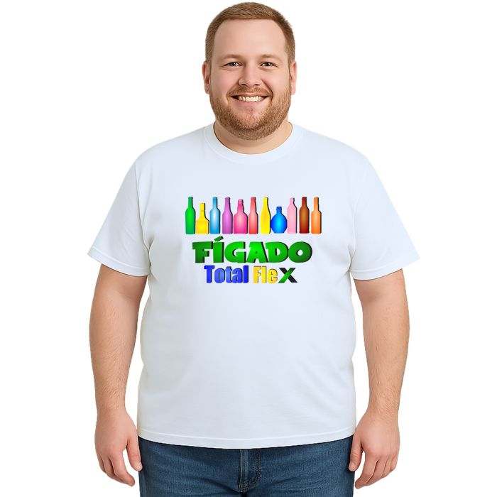 Camiseta Fígado Total Flex Estampa Personalizada