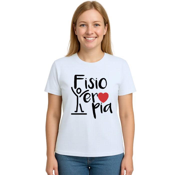 Camiseta Fisioterapia Universitária Estampa Personalizada