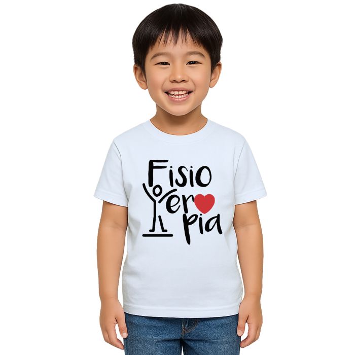 Camiseta Fisioterapia Universitária Estampa Personalizada