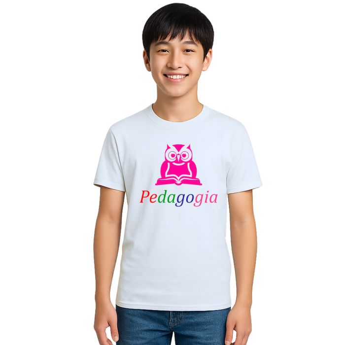 Camiseta Pedagogia Coruja Universitária Personalizada