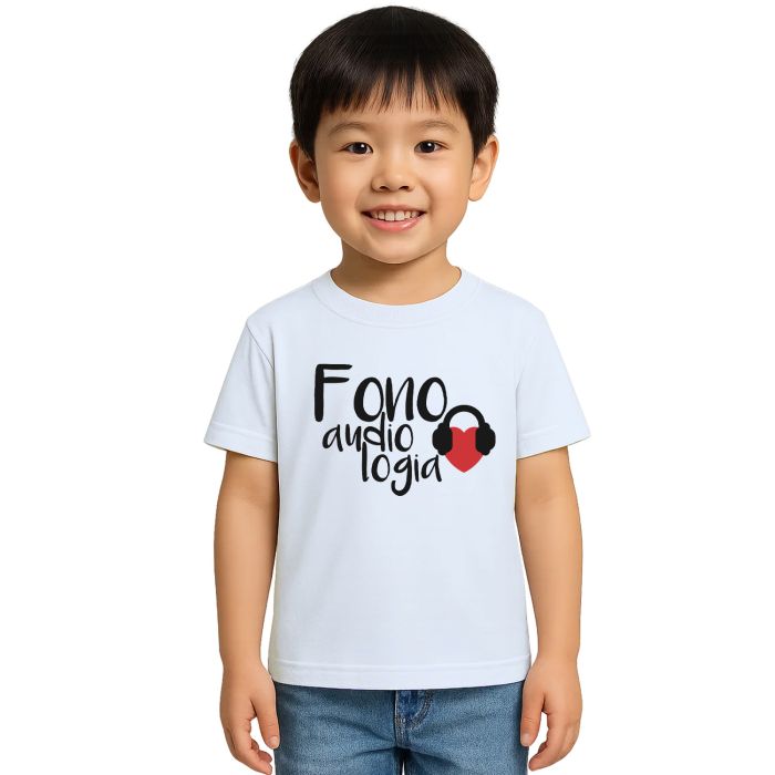 Camiseta Fonoaudiologia Universitária Personalizada
