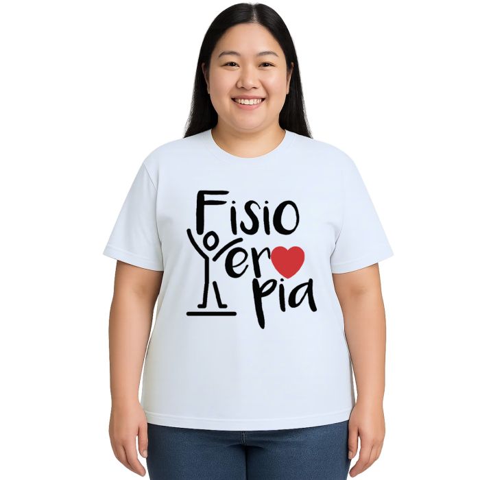 Camiseta Fisioterapia Universitária Estampa Personalizada