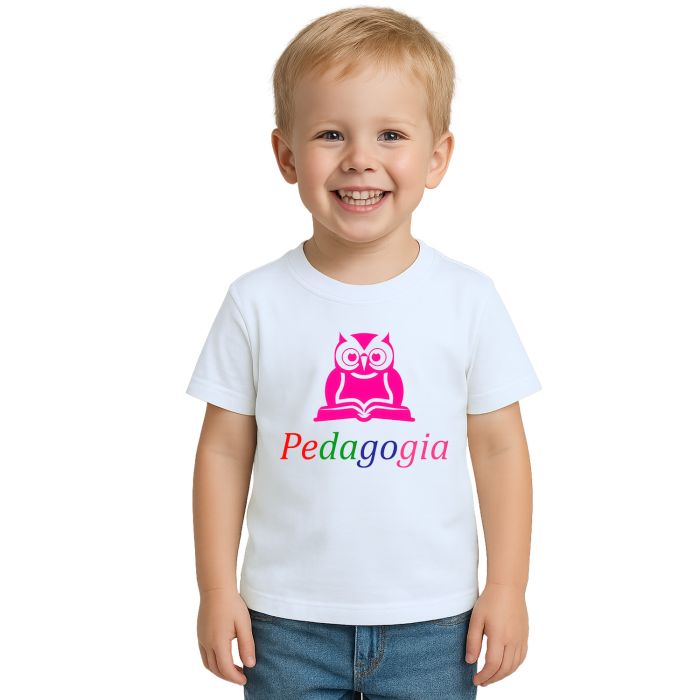 Camiseta Pedagogia Coruja Universitária Personalizada