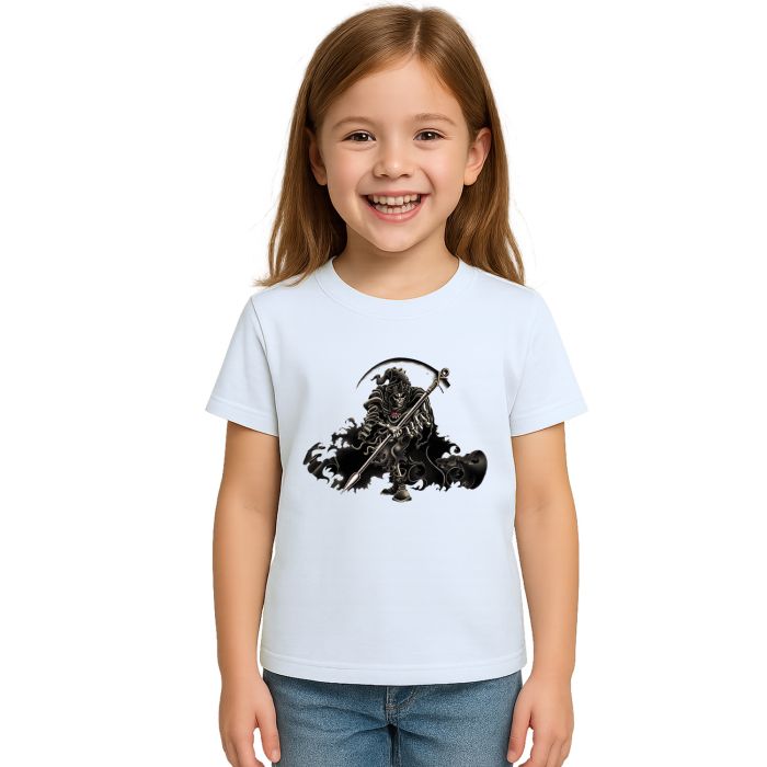 Camiseta A Morte Gótica Dark Estampa Personalizada