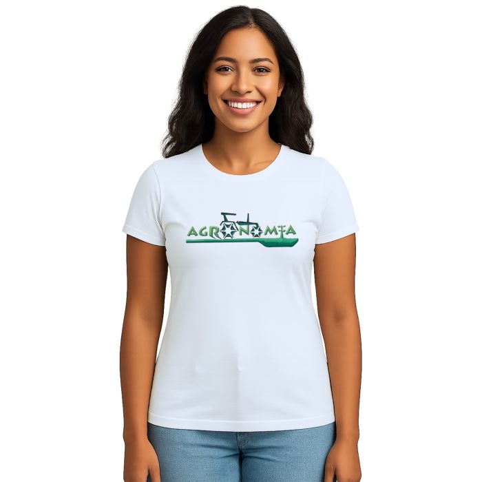 Camiseta Agronomia Universitária Estampa Personalizada