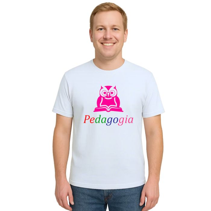Camiseta Pedagogia Coruja Universitária Personalizada