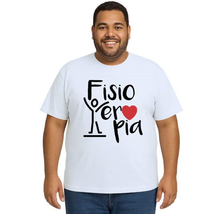 Camiseta Fisioterapia Universitária Estampa Personalizada