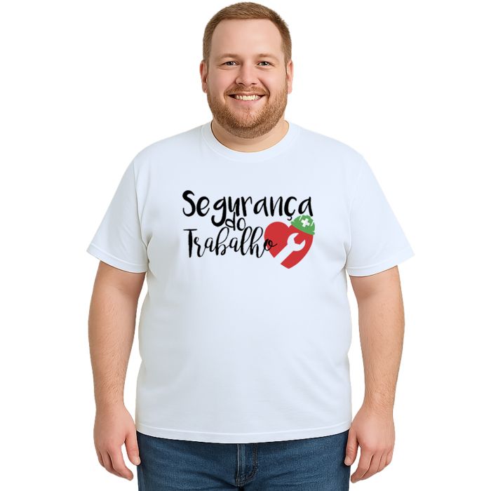 Camiseta Segurança Do Trabalho Personalizada Universitária