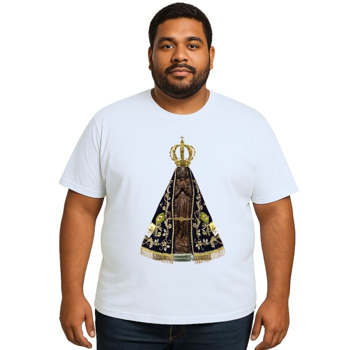 Camiseta Nossa Senhora de Aparecida Real Personalizada