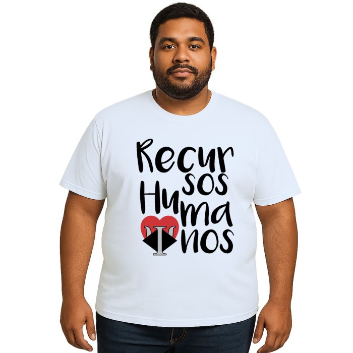 Camiseta Recursos Humanos Universitária Personalizada