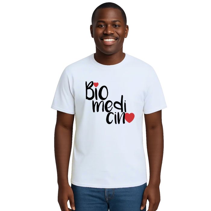 Camiseta Biomedicina Universitária Estampa Personalizada