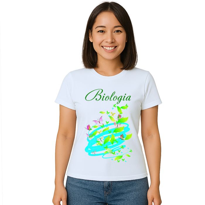 Camiseta Biologia Bióloga Universitária Personalizada