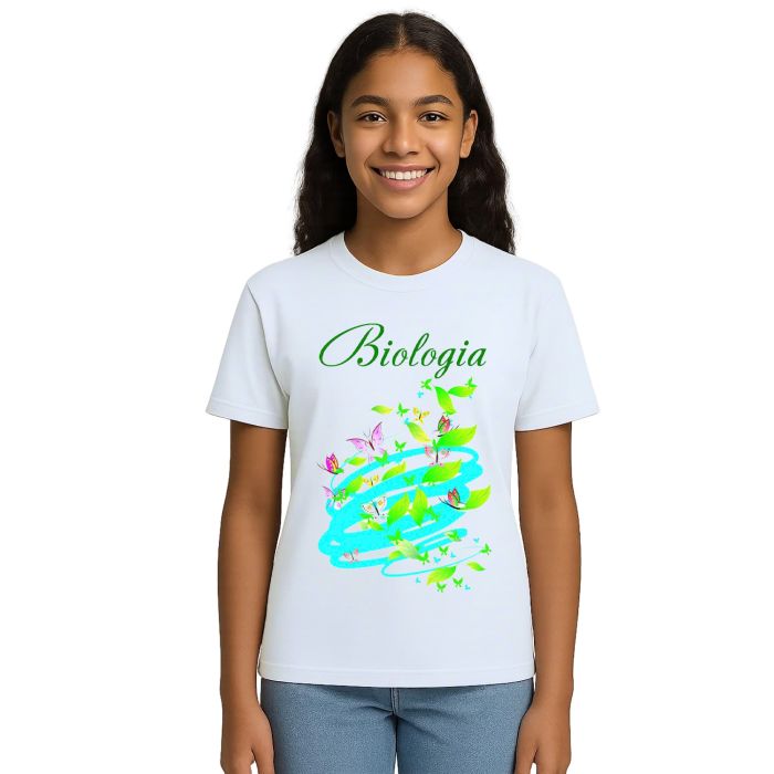 Camiseta Biologia Bióloga Universitária Personalizada