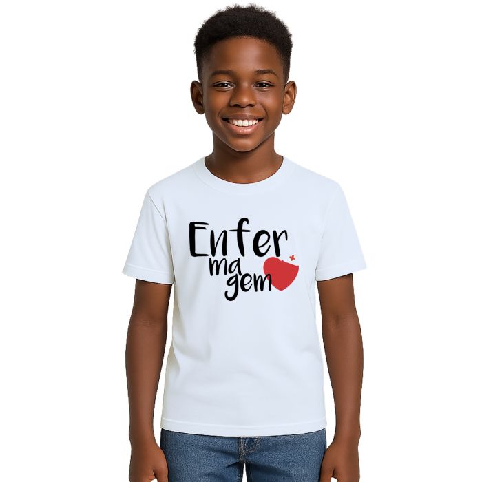 Camiseta Enfermagem Universitária Estampa Personalizada