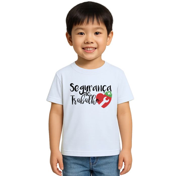 Camiseta Segurança Do Trabalho Personalizada Universitária