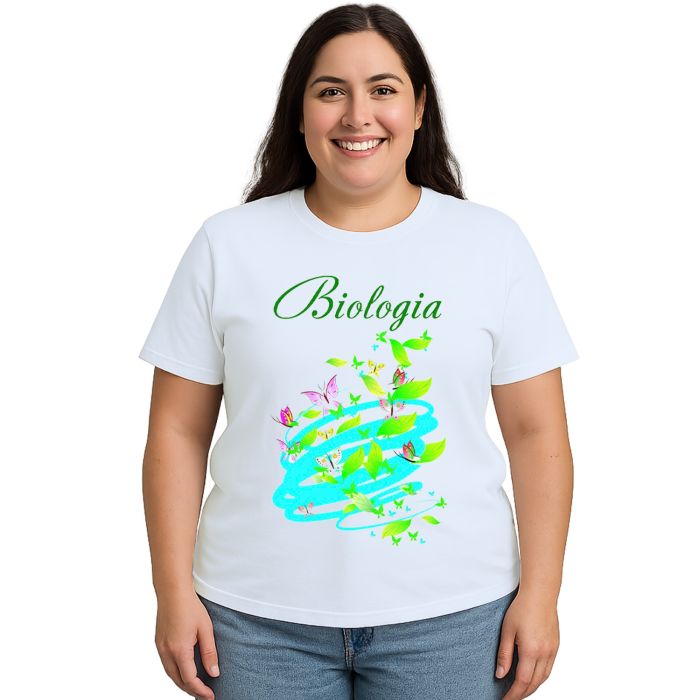 Camiseta Biologia Bióloga Universitária Personalizada