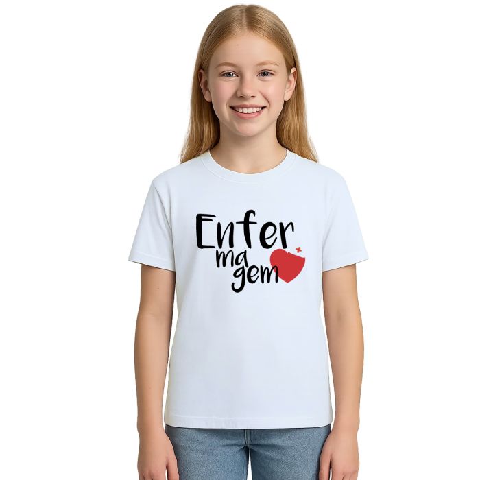 Camiseta Enfermagem Universitária Estampa Personalizada