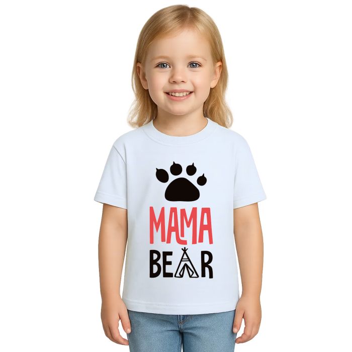 Camiseta Mamãe Ursa Mama Bear Dia Das Mães Personalizada