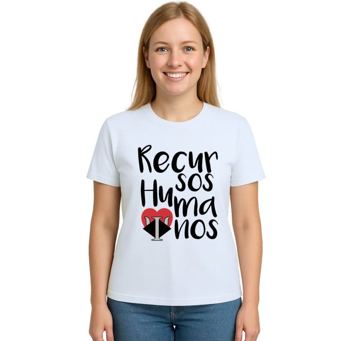 Camiseta Recursos Humanos Universitária Personalizada