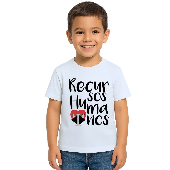 Camiseta Recursos Humanos Universitária Personalizada