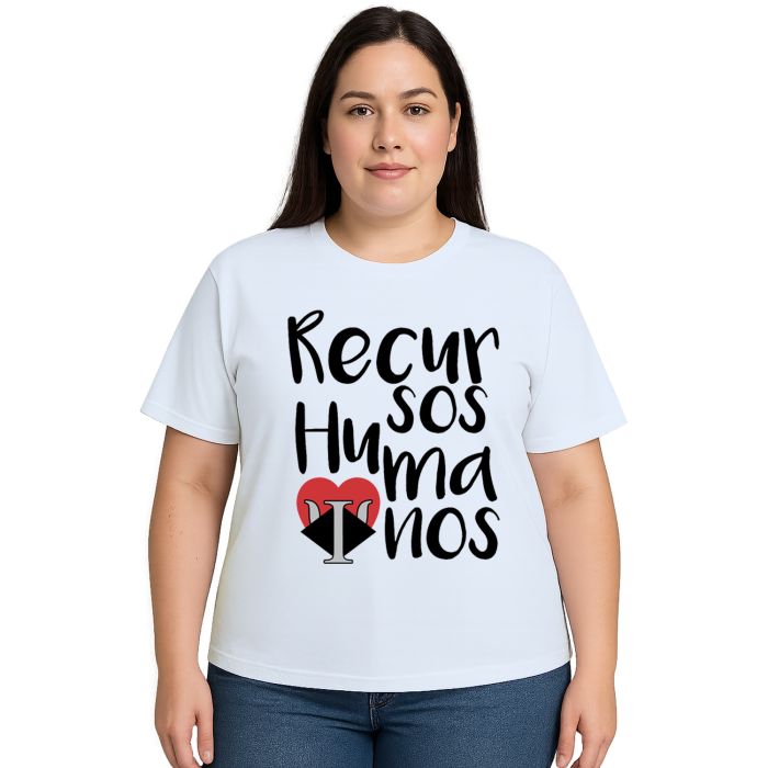 Camiseta Recursos Humanos Universitária Personalizada