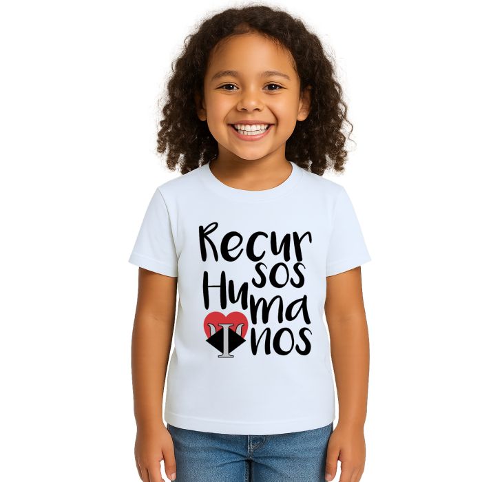 Camiseta Recursos Humanos Universitária Personalizada