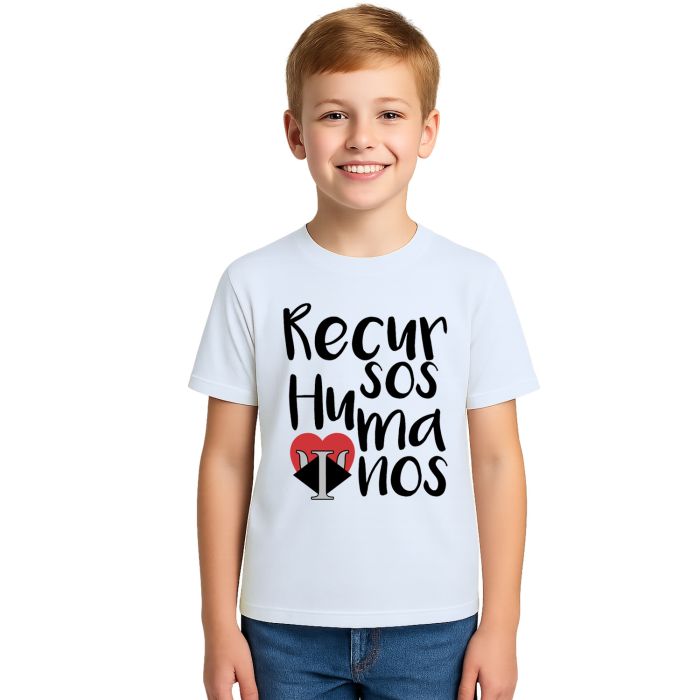 Camiseta Recursos Humanos Universitária Personalizada