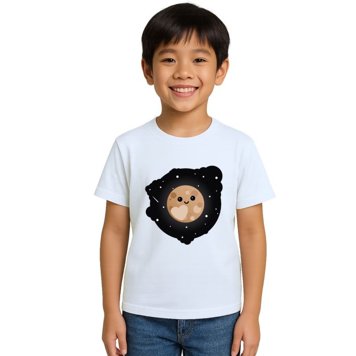Camiseta Planeta Coração Natureza Estampa Personalizada
