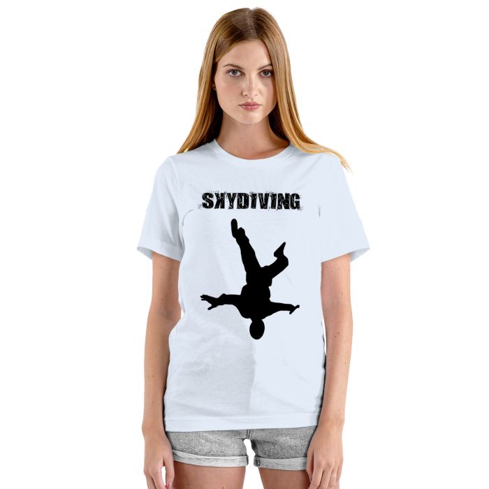 Camiseta Skydiving Paraquedismo Personalizada Algodão
