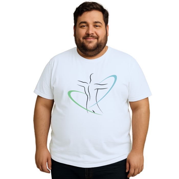 Camiseta Fisioterapia Corpo Universitária Personalizada