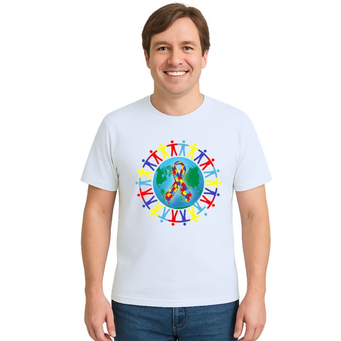 Camiseta Mundo Autista Autismo Estampa Personalizada