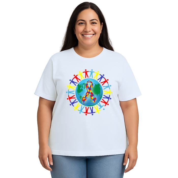 Camiseta Mundo Autista Autismo Estampa Personalizada