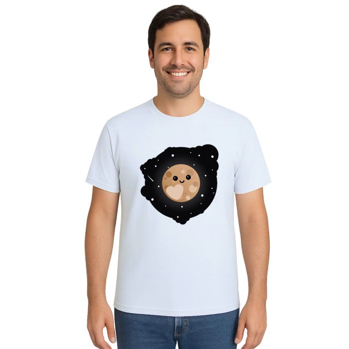 Camiseta Planeta Coração Natureza Estampa Personalizada