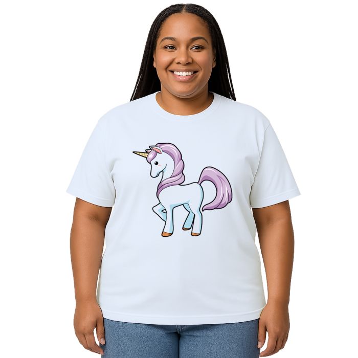 Camiseta Unicórnio Free Licorne Estampa Personalizada