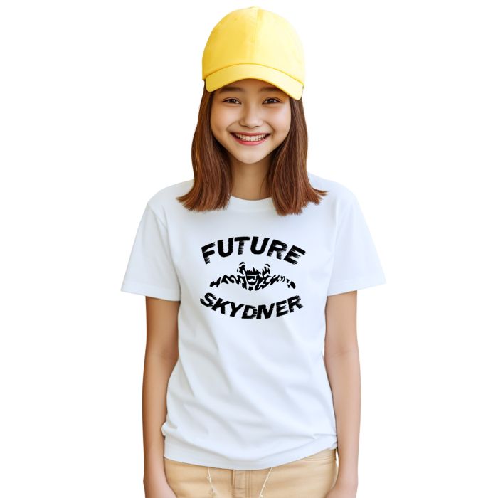 Camiseta Future Skydiver Baby Estampa Personalizada