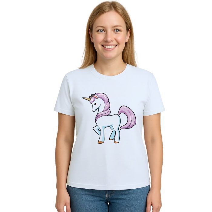 Camiseta Unicórnio Free Licorne Estampa Personalizada