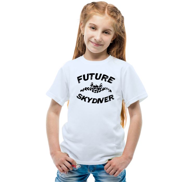 Camiseta Future Skydiver Baby Estampa Personalizada