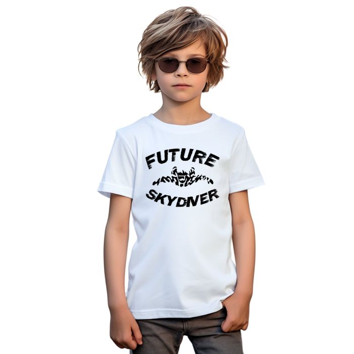 Camiseta Future Skydiver Baby Estampa Personalizada