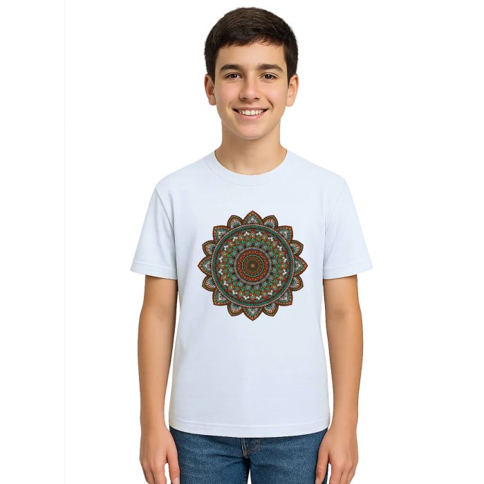 Camiseta Mandala Meditação Zen Espiritual Personalizada