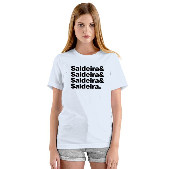 Camiseta Saideira Frase Bebedeira Personalizada Algodão
