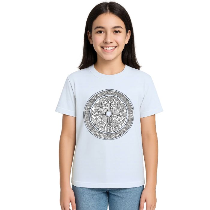 Camiseta Mandala Espiritual Zen Yoga Personalizada