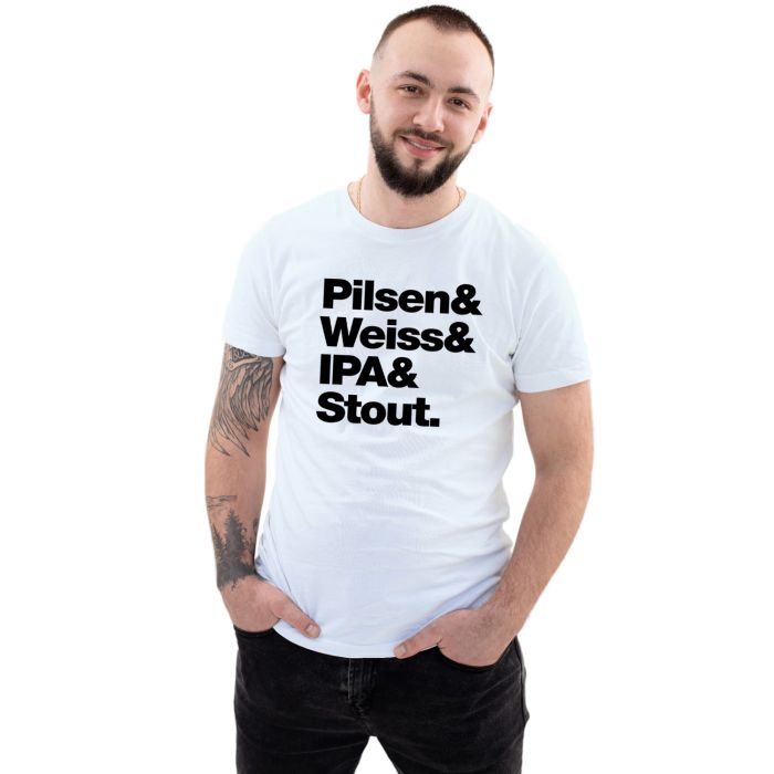 Camiseta Pilsen Weiss Ipa Stout Bebedeira Personalizada
