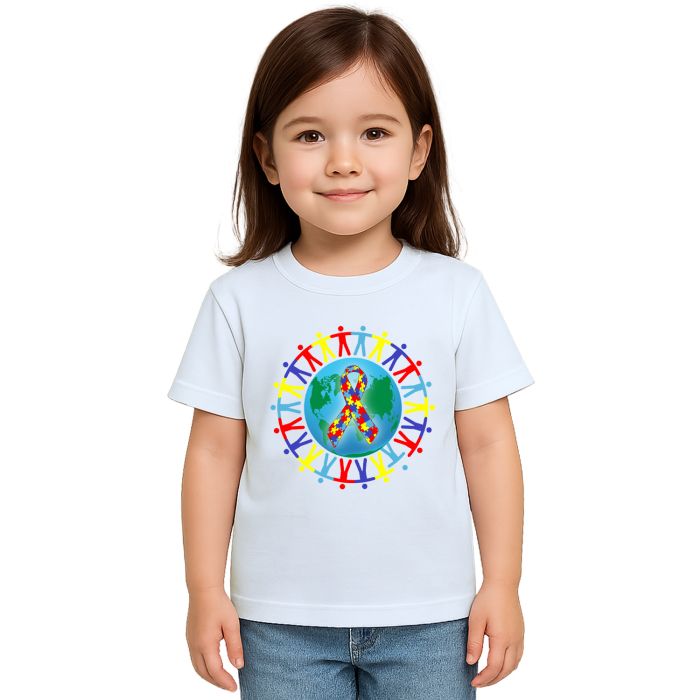 Camiseta Mundo Autista Autismo Estampa Personalizada