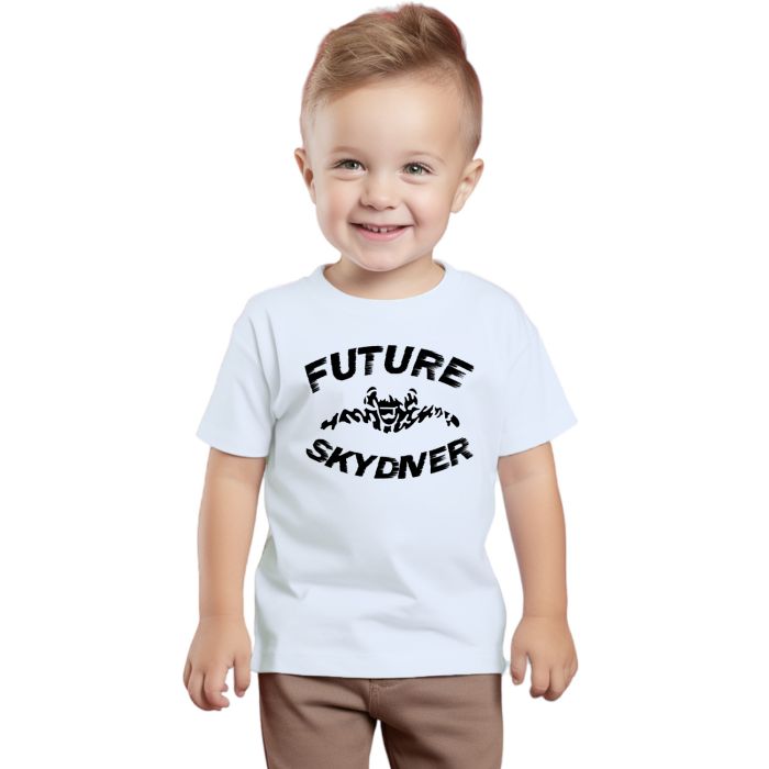 Camiseta Future Skydiver Baby Estampa Personalizada