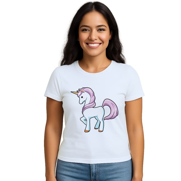 Camiseta Unicórnio Free Licorne Estampa Personalizada
